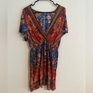 Floral T-Shirt Dress